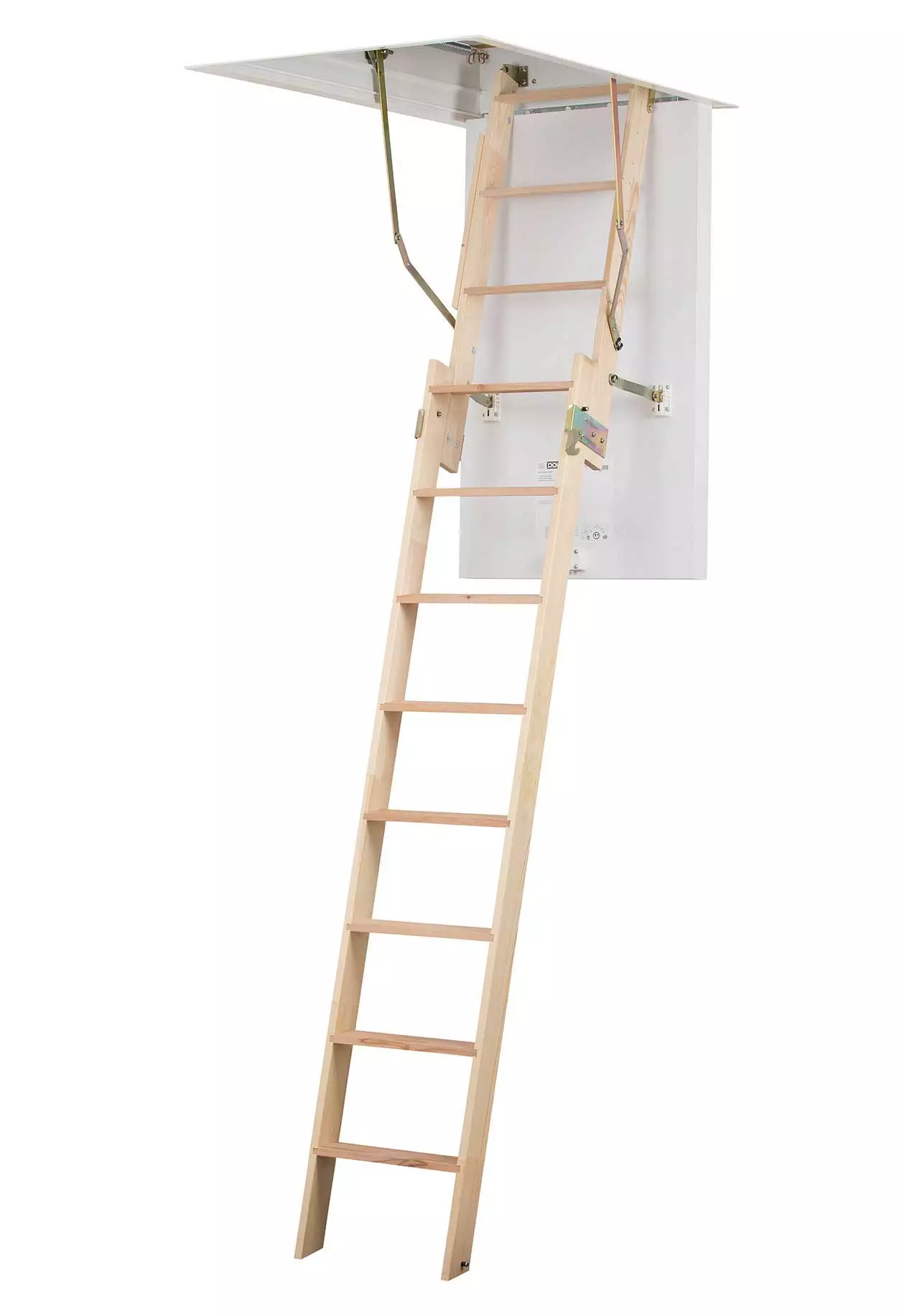 clickfix loft ladder with 2 section ladder