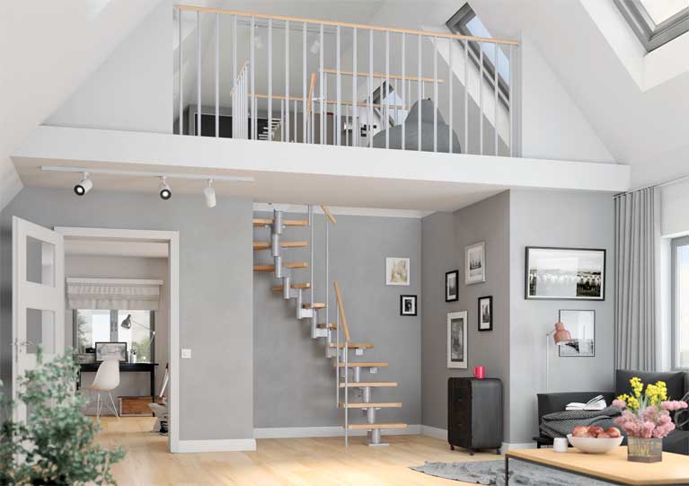 space saving staircase dublin i ngrey