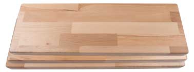 tread materiale beech varnished