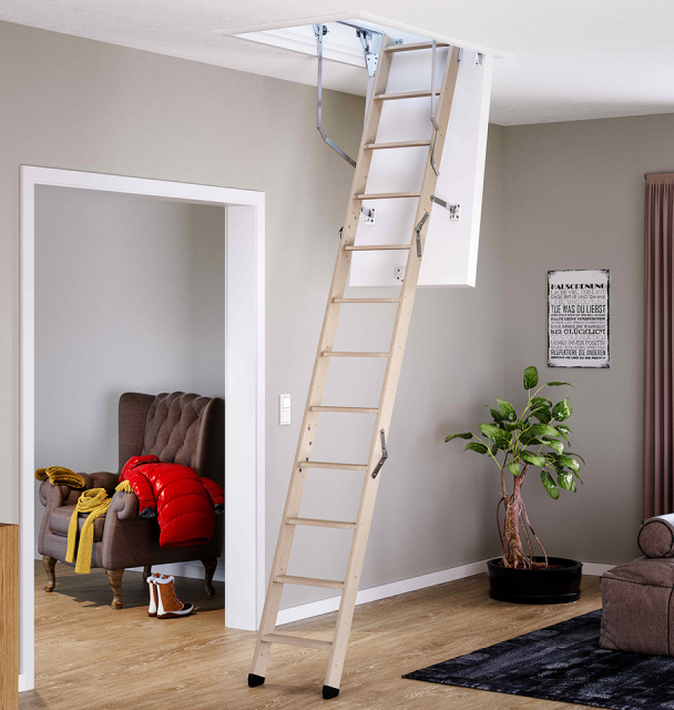 Made-to-Measure Loft ladder clickFIX® thermo