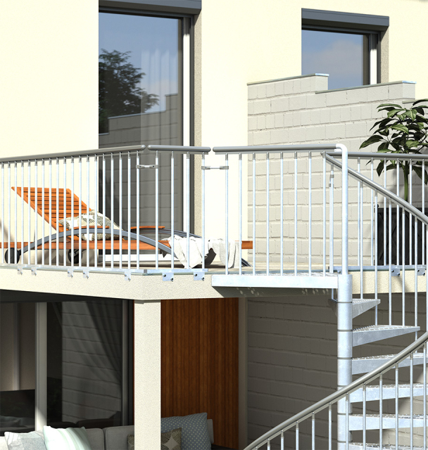 Landing banister Toronto Outdoor 