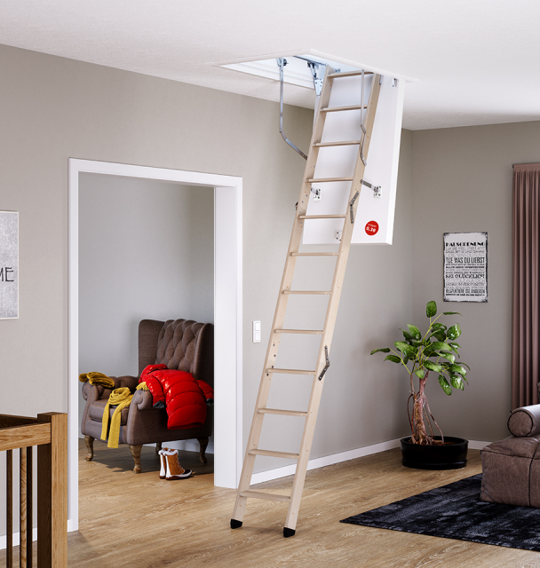 Loft ladder clickFIX® thermo 