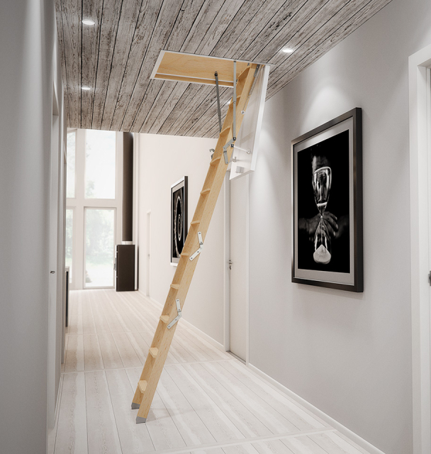 Loft ladder clickFIX® 36GM 