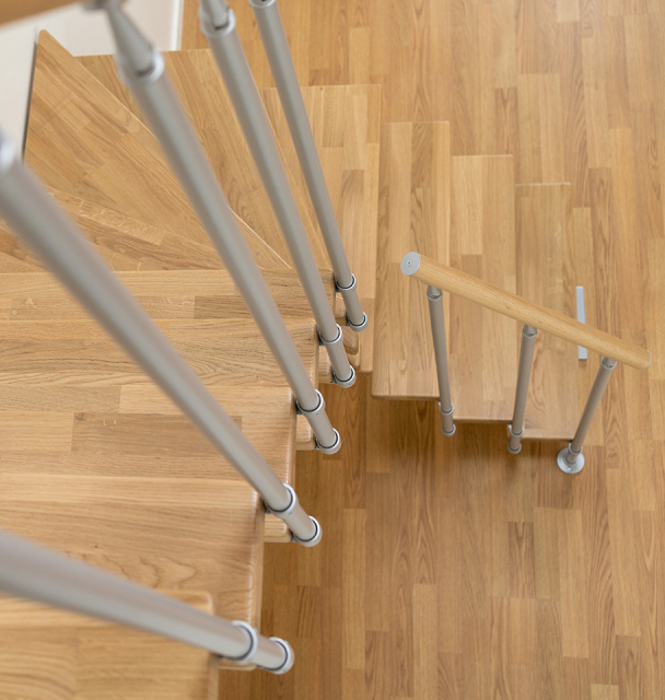 External handrail banister CLASSIC 2 Anthracite, RAL 7016