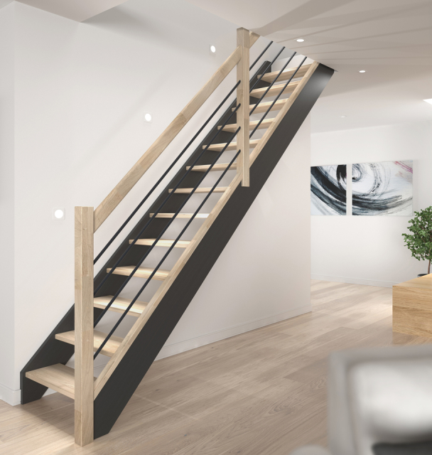 Staircase HELSINKI black