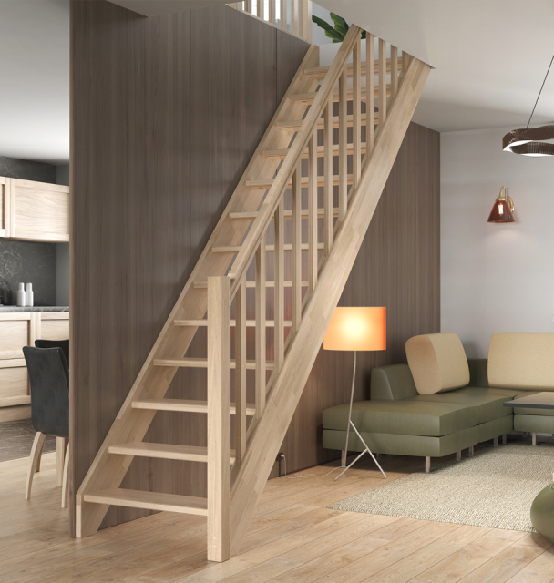 Staircase HELSINKI oak