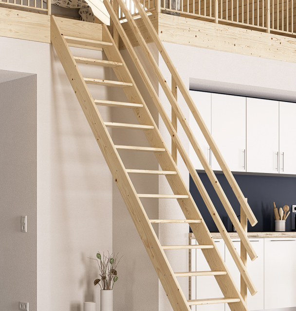 Additional handrail BURGAU spruce 