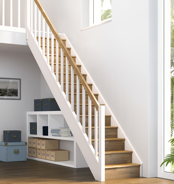 Staircase PARIS white 