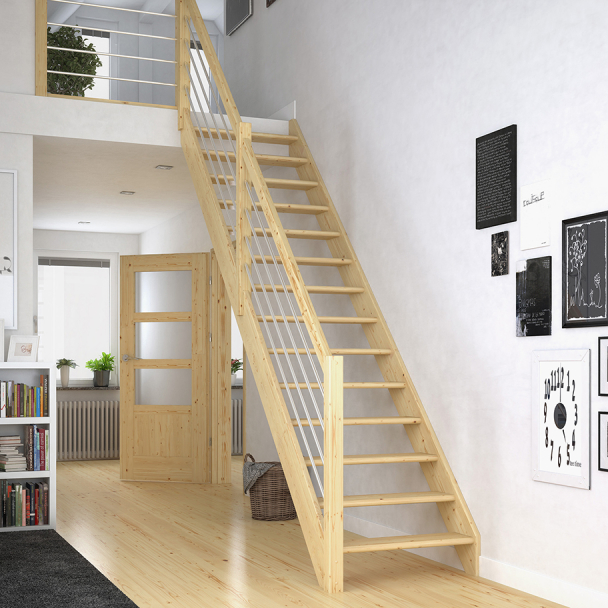 Staircase PARIS spruce 