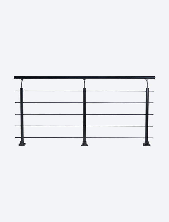 Balustrade kit PROVA 5 Black Black, RAL 9005