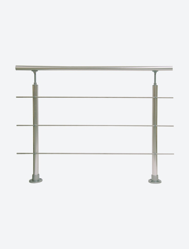 Balustrade kit PRO 3 Silver Aluminium