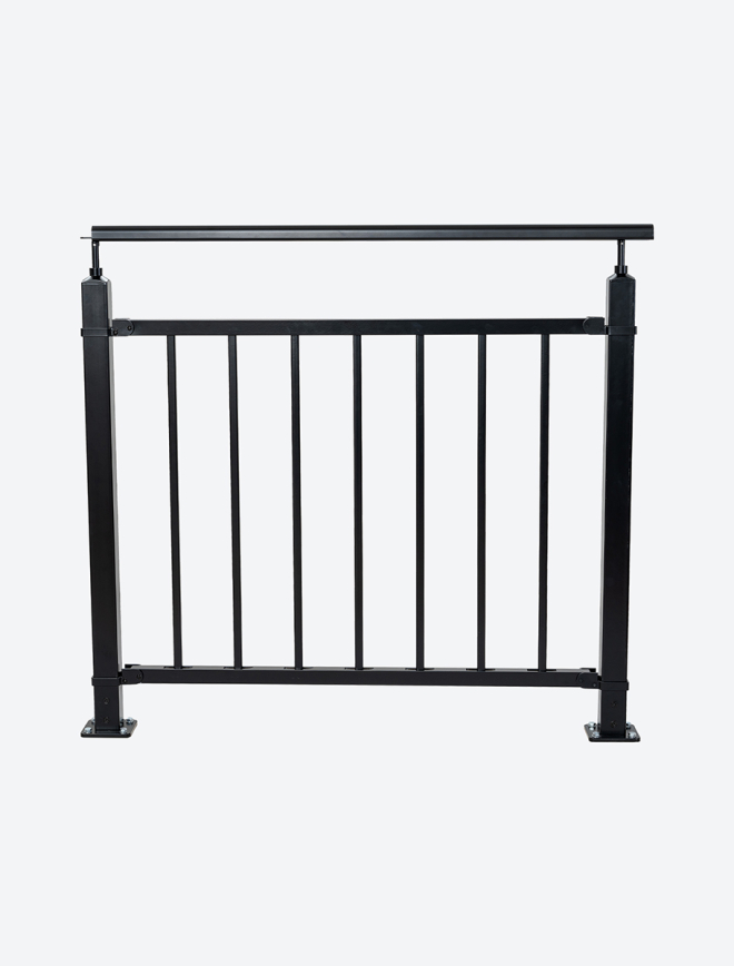 Balustrade kit ACADIA Black, RAL 9005