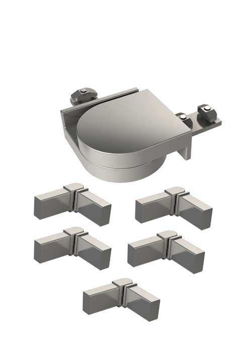 Corner kit for EDGE banister