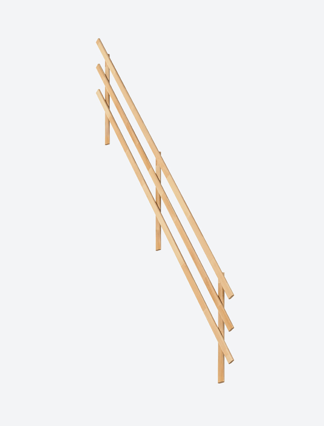 Additional handrail BURGAU beech 