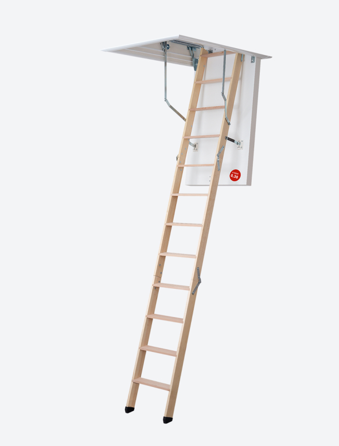 Loft ladder clickFIX® thermo 