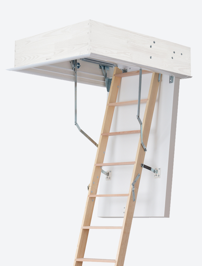 Loft ladder clickFIX® thermo - Made to measure 