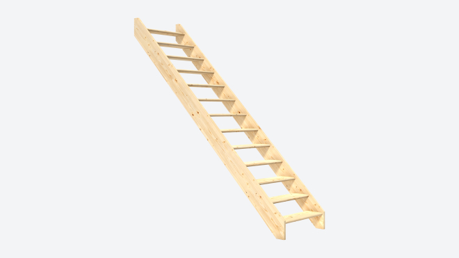 Staircase PARIS spruce 