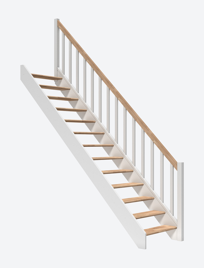 Staircase PARIS white 