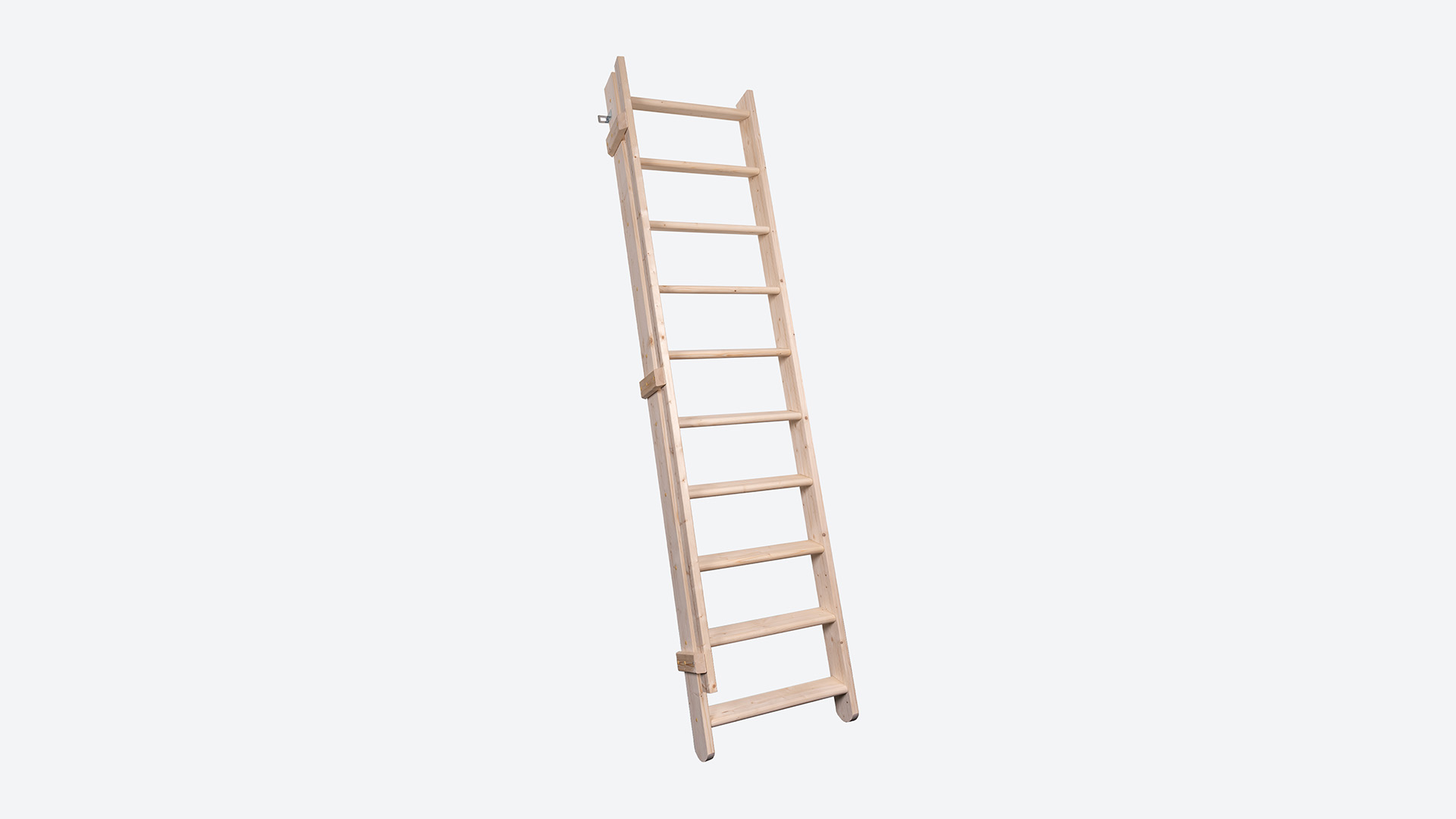 Mezzanine stair BERGEN Untreated