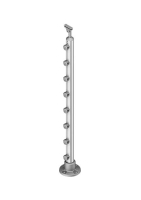 Banister post PROVA 8 Alu Aluminium