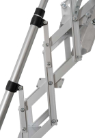 Telescopic handrail VARIO floor height above 325.4. Opening length 110-120 cm | Made to measure 