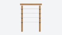 Staircase LYON Oak Black