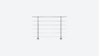 Balustrade kit PROVA 5 Aluminium