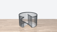 Landing banister spiral CLASSIC-ROUND