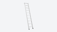 Mezzanine ladder White RAL 9010